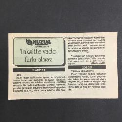 13 EKİM 1992 -TAKVİM YAPRAĞI-DOĞUM GÜNÜ HEDİYESİ-HUZUR TAKVİMİ,ANKARANIN BAŞŞEHİR OLUŞU 1923,ÇOCUĞUNUZA İSİM,AKIL,TADINA BAKARKEN