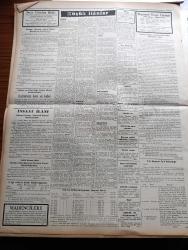 Zafer Gazetesi - 16 Eylül 1954 - Afyon Çimento Fabrikasının İnşaatına Bugün Başlanıyor - Mümtaz Faik Fenik Köşe Yazısı - Mülteci Kongresi Dün Merasimle Açıldı - Mareşal Tito Hindistana Gidiyor - Devlet Vekili Osman Kapani Konuşmasını Yaparken - Rocky Marciano İle Ezzard Charles'in Yapacağı Boks Maçı - Antrenmana Girmeyen Milli Takım Oyuncuları - Milli Oyuncularımızdan Erol Ve Lefter Antremanda - Paris Kasabı Alman General Karl Oberg'in Duruşması - Tanınmış Tayyareci Vecihi Hürkuş Dün Bir Kaza Atlattı - Süveyş Kanalı İçin Anlaşma - Dış Mahalle Yazan G. Simenon Yazı Dizisi - Orhan Seyfi Orhon Köşe Yazısı - Siirt Lisesi Önümüzdeki Ders Yılında Faaliyete Geçecek - Suriye'de Dün Kanlı Bir Çarpışma Oldu - San Nikola Baskını - Kanlı Ayinler - İkiz Dünya Başka Alemlerde Bir Macera Çizgi Roman - Ankara İstanbul İzmir Radyosu Programı - Ölüm Hücresi 2455 Yazan Carly Chessman Yazı Dizisi - Venedik Film Festivali - Federal Almanya Gizli İstihbarat Şefi Otto John'un Esrarengiz Firarı - Caltex Yağ