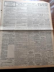 Zafer Gazetesi - 15 Eylül 1954 - Mümtaz Faik Fenik Köşe Yazısı - Bankalar Kanunu Layihası Bugünlerde İkmal Ediliyor - Erkanı Harbiyei Umumiye Reisi Orgeneral Nurettin Baransel Atina'ya Gidiyor - Hilmi Şahenk Tarafından Hazırlanan Zirai Kalkınmamızı Anlatan Resim Sergisi - Yugoslav Atletleri Dün Geldi - Avrupalararası Birlik Başkanı Richard Coudenhove Kalergi Atatürk'ü Örnek Gösteriyor - Liselerin 11 Sınıfa Binmesi - Brüksel Paktı İçin Anlaşma Yapıldı - Harbokulu Futbol Takımı Çalışıyor- Şair Nigar Hanım Yazan Mehmet Orhan Seyfi Orhon Köşe Yazısı - Kıbrıs Türktür Komiteleri - Dünya Muallimler Kongresi 1955 de Türkiye'de Yapılacak - Dış Mahalle Yazan G. Simenon Yazı Dizisi - Amerikan Ordusu Genel Kurmay Başkanı General Ridgway Yakın Bir Harbe İnanmıyor - Azra Hayri Vefat Etti - Küçük Tiyatroda İmtihanlar - Hiroşima'da Atom Bombasından Ölenlerin Varisleri Amerika'yı Davet Ettiler - İkiz Dünya Başka Alemlerde Bir Macera Çizgi Roman - Cemiyet Hayatı - Ölüm Hücresi 2455 Yazan Caryl Chessman