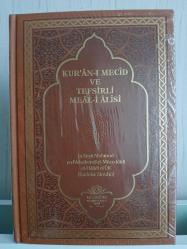 Kur'an-ı Mecid Ve Tefsirli Meali Alisi (Orta Boy; Ciltli)