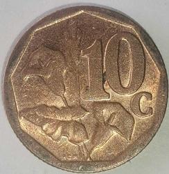 GÜNEY AFRİKA 2012  10 CENT