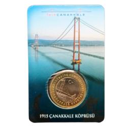 1915 Çanakkale Köprüsü Hatıra Para 2022 - Özel Kitinde