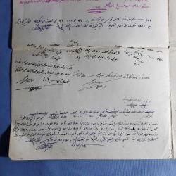 Osmanlıca Toprak İşleme Ruhsatları