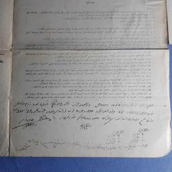 Osmanlıca Toprak İşleme Ruhsatları