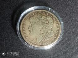 US MORGAN DOLLAR 1891 