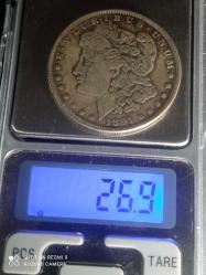 US MORGAN DOLLAR 1891 