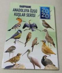 2020 Anadoluya Özgü Kuslar hatıra para seti