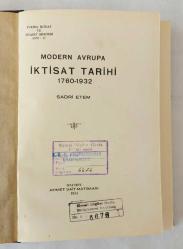 Modern Avrupa İktisat Tarihi 1760 - 1932