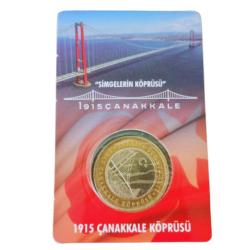 1915 Çanakkale Köprüsü Hatıra Para 2022 - Özel Kitinde