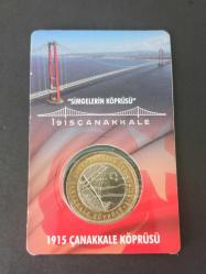 1915 Çanakkale Köprüsü Hatıra Para 2022 - Özel Kitinde