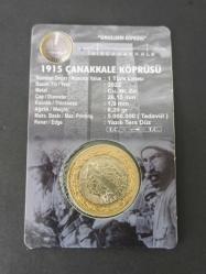 1915 Çanakkale Köprüsü Hatıra Para 2022 - Özel Kitinde