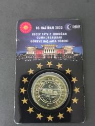 Göreve Başlama Töreni Hatıra Parası 2023 - Özel Kitinde