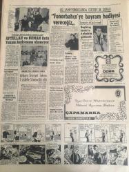 HÜRRİYET GAZETESİ  12 OCAK 1967 YIL :19 SAYI : 6721--CHP Sosyalist Parti Olamaz --Enosis e karşı Amerika bir müttefik  üs  kurulmasını  teklif etmiş --16 yaşındaki  Perihan ikinci nişanlısını  da  hapishaneye gönderdi ----Tural Bayram Masajında :Ordu Millete Daima Destek Olacaktır Dedi ---Omuzlar dik ,baş yukarı ,mide içeri ,kalça öne  tebessüm de ---İmar Bakanı Yapı Tasarrufu  Sandığı Tesisine  Çalışıyor Dedi --Spor -Toto da 13 tutturan  2 talihliden biri 3 yaşında ---15 Ocak ta  bütün dolmuşlara istikamet  levhası  konacak --Aralık ayında Arçelik aldı  92.000 lira kazandı --Şahane Programını  İftarla Takdim Eder : Şöhretli Sanatkar :Neşe Karaböcek ,Halk Türkülerin  Yıldız : Şükrü Osmanoğlu ,Dans ve Film Yıldızı : Muhterem Nur ---Harika Kadın Sihirbaz : Fanto Şehnaz , Kıymetli Sanatkar : Filiz Tezer , Kıymetli Sanatkar : İsmet Bulbiç ,Kıymetli Sanatkar : Müzeyyen Apaydın --Fenerbahçe ye  bayram  hediyesi vereceğiz --Aptullah  ve Numan Ordu Takımı Kadrosuna Alınmıyor ---