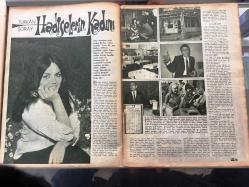 Ses Haftalık Aktüalite Sinema Tiyatro Müzik ve Gençlik Mecmuası Dergisi - 20 MAYIS 1967 - Sayı: 21 - TÜRKAN ŞORAY - ELVIRA MADIGAN - ODDED KOTLER - RÜÇHAN ADLI - FRANK SINATRA - MARCELLO MASTROIANNI - ALTAN ERBULAK - JEAN PAUL BELMONDO - URSULA ANDRESS - MUZAFFER TEMA POSTERİ & TÜLİN ELGİN POSTERİ - SOPHIA LOREN - JAYNE MANSFIELD - AUER OCAK 1960'LAR REKLAMI - ERKMEN AYBAN - ERKAN DOĞU - NİSA SEREZLİ - SANA MARGARİN 1960'LAR REKLAMI - MARIE FRANCE - SEVİM ÇAĞLAYAN - POSTERLİ 32 SAYFA TAM TAKIM DERGİ