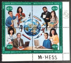 +++ BİRLEŞMİŞ MİLLETLER VİYANA POSTA TEMA     1999 BLOK    - DAMGASIZ