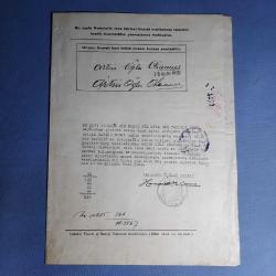 1935 Yılı İmza Sirküleri