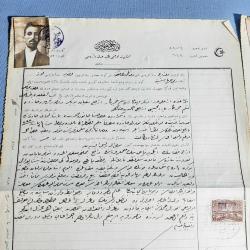 1924 Yılı Osmanlıca Noter Evrağı