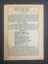 20 OCAK 1987 -TAKVİM YAPRAĞI-DOĞUM GÜNÜ HEDİYESİ-BÜYÜK SAATLİ MAARİF TAKVİMİ,UMUT,NEDEN,YİNE GEL,MUTLULUK ÇIKMAZINDAN PARÇALAR