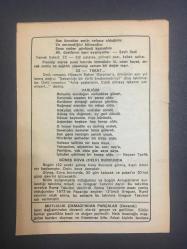 22 OCAK 1987 -TAKVİM YAPRAĞI-DOĞUM GÜNÜ HEDİYESİ-BÜYÜK SAATLİ MAARİF TAKVİMİ,GÜNEŞİN KOVA BURCUNA GİRMESİ,TAKAT,VARLIĞIM,MUTLULUK ÇIKMAZINDAN PARÇALAR