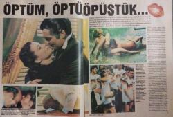 GÜNEŞ PAZAR DERGİSİ-GÜNEŞ-DERGİ-PAZAR -14 EKİM 1990-SAYI:18-KAPAK-FOTOĞRAF-RÖPORTAJ-ÖPTÜM,ÖPTÜ,ÖPÜŞTÜK...-İLK SÜPER TÜRK BELGESELİNİN ÖYKÜSÜ-AH BİR KAPİTALİST OLSAYDIM-LEVI STRAUSS-ZAMAN TÜNELİ-MARLBORO ANTALYA PİST YARIŞI-VİLDAN ÇETİN-DICK TRACY-DESMOND MORRIS-ROMY SCHNEIDER-MADONNA-LUCIANO PAVAROTTİ-SPOR YAPANLAR-YAPMAYANLAR-DOĞAN CANKU-DERYA BAYKAL-ALİ BARS-ZERRİN ARBAŞ-MELTEM HAKARAR-ÖZKAN KAYMAK-ZEYNEP FADILLIOĞLU-ÇINAR KILIÇ-SİMİN DİRİK-GEBZE-CUMA KÖYÜ-ÇİFTLİK-FATİH KISAPARMAK-TURKUAZ-ARİF AŞÇI-ORHUN ANITLARI-ERSİN ALOK-GENNADY MIZKİNOV-BENİM ŞEHİRLERİM-NEW YORK-ZUHAL OLCAY-DENİZDEKİ PERİ BACALARI-SİREN KAYALIKLARI-PARK ŞAMDAN