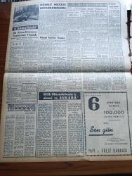 Zafer Gazetesi - 5 Şubat 1957 - İşçilerle Alâkalı İki Mühim Layiha Kanunlaştı - Çalışma Vekili Mümtaz Tarhan'ın Verdiği Beyanat - Hayati Orta Doğu Bölgesinde Batı'nın En Büyük Dostu Türkiye'nin Dış Politikası - Denizli'de Yeni Bir İplik ve Dokuma Fabrikası Tesis Olunacak - Dikişli Boru Fabrikası Seri İmalata Başladı - Hakikatleri Tahrif Eden CHP'li Mebusa Celal Yardımcı'nın Susturucu Cevapları - İzmir'deki Büyük Deniz Kazasına Dair Tahkikat Başladı - Reisicumhur Celal - Kıbrıs Davasında Açılan Yeni Sayfa - Türk Hava Yollarında Dün İki Yeni Kurs Açıldı - Milli Mücadelenin İç Alemi Ve Ankara Yazan Enver Behnan Şapolyo Yazı Dizisi - Özlediğim Kadın Yazan Mükerrem Kâmil Su Yazı Dizisi - Çekoslovakya'da 12 Bin Siyasi Mahkum Uranyum Madenlerinde Çalışıyor - Rita Hayworth'un Filmi De Trinidad Adasında Geçiyor - İzmir'in Elektrik Sıkıntısı Gideriliyor - Kıbrıslı Türklerin Protesto Hareketleri - Yeni Güreş Federasyonu Başkanı Seyfi Cenap Berksoy - Turgay Şeren - Federasyon Kupası Voleybol Maçı