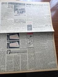 Zafer Gazetesi - 24 Ocak 1957 - Dost Ve Kardeş İran Ve Pakistan Başvekillleri İstanbul'da - Türk Milli Efkarına  Cevap Veriyorum Kasım Gülek Ancak Millet Ve Yurd Hayrına Konuştu - Kıbrıs'ta Sulh İçin Müşterek Bir Talep - Milli Müdafaa Vekaleti Vekili Şemi Ergin Ordumuzun Büyük Değerini Belirtti - Milli Talebe Birliği Kahramanlık Günü - Eisenhower'in Basın Toplantısı Orta Doğu'ya İktisadi Yardım Daha Tesirlidir - Monako Prensesi Grace Kelly Doğurdu - Milli Mücadelenin İç Alemi Ve Ankara Yazan Enver Behnan Şapolyo Yazı Dizisi - Muaddel Teknik Yardım Anlaşması İmzalandı - Stettin'de Moskova'ya Karşı Ayaklananların Muhakemesi Başladı - Özlediğim Kadın Yazan Mükerrem Kâmil Su Yazı Dizisi - İnce Memed Dolayısıyla Yazan Nimet Arzık - Elazığ'da Muhalif Partiler Çöküyor - Austria Takımı Bu Akşam Geliyor - Austria Takımı Eskişehir Şöhreti Huber Adolf - Lisanslı Güreşçiler Panayır Güreşlerine Katılmayacak - Fenerbahçe Beyoğluspor Karşısında İyi Bir Oyun Tutturamadı -Aşktan Ölüme Yazan Sadi Karsel