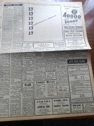Zafer Gazetesi - 24 Ocak 1957 - Dost Ve Kardeş İran Ve Pakistan Başvekillleri İstanbul'da - Türk Milli Efkarına  Cevap Veriyorum Kasım Gülek Ancak Millet Ve Yurd Hayrına Konuştu - Kıbrıs'ta Sulh İçin Müşterek Bir Talep - Milli Müdafaa Vekaleti Vekili Şemi Ergin Ordumuzun Büyük Değerini Belirtti - Milli Talebe Birliği Kahramanlık Günü - Eisenhower'in Basın Toplantısı Orta Doğu'ya İktisadi Yardım Daha Tesirlidir - Monako Prensesi Grace Kelly Doğurdu - Milli Mücadelenin İç Alemi Ve Ankara Yazan Enver Behnan Şapolyo Yazı Dizisi - Muaddel Teknik Yardım Anlaşması İmzalandı - Stettin'de Moskova'ya Karşı Ayaklananların Muhakemesi Başladı - Özlediğim Kadın Yazan Mükerrem Kâmil Su Yazı Dizisi - İnce Memed Dolayısıyla Yazan Nimet Arzık - Elazığ'da Muhalif Partiler Çöküyor - Austria Takımı Bu Akşam Geliyor - Austria Takımı Eskişehir Şöhreti Huber Adolf - Lisanslı Güreşçiler Panayır Güreşlerine Katılmayacak - Fenerbahçe Beyoğluspor Karşısında İyi Bir Oyun Tutturamadı -Aşktan Ölüme Yazan Sadi Karsel