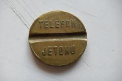 PTT TELEFON JETONU  ORİJİNAL (YUKARI RAF KUTU
