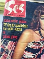 Ses Haftalık Aktüalite Sinema Tiyatro Müzik ve Gençlik Mecmuası Dergisi - 24 AĞUSTOS 1974 - Sayı: 35 -  HÜLYA KOÇYİĞİT - SERDAR GÖKHAN POSTERİ - YILMAZ GÜNEY - TÜRKAN ŞORAY - RÜÇHAN ADLI - SELİM SOYDAN - BARIŞ MANÇO - AJDA PEKKAN - AHMET ÖZHAN - EMEL SAYIN - NEŞE KARABÖCEK - GÖNÜL YAZAR - AYHAN IŞIK - AYTEN ALPMAN - CEM KARACA - TÜLİN ÖRSEK - SALİH KIRMIZI - LINDA BLAIR - CLINT EASTWOOD - ZAFER CİLASUN - ZEYNEP DEĞİRMENCİOĞLU - AHMET MEKİN - YALÇIN GÜLHAN - FİLİZ AKIN - JANIS JOPLIN - BRIAN JONES - EROL EVGİN - MEDİHA ŞEN - ESMERAY - NİLÜFER - İLHAN İREM - AZRA GÜN - KEMAL SUNAL - ZEKİ ALASYA - METİN AKPINAR - BARIŞ MANÇO - POSTERLİ 32 SAYFA TAM TAKIM DERGİ - AÇIKLAMAYI OKUYUNUZ!