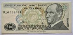 Efemera - 7. Emisyon 10 Türk Lirası - kitantik - kitaLog