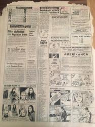 HÜRRİYET GAZETESİ 11 TEMMUZ 1966 YIL :19 SAYI :6536---Bu memlekette  ihtilal hastalıkları var --Yugoslavya da emlak olan 6 bin kişi paralarını alıyor --Af Tasarısı Bugün Meclis te Görüşülüyor ---Sunay ,gezi  ihbarlarını  anlattı ---Alman Dışişleri Bakanı Geldi ----7,5 milyon lira basan Kalpazan  şebekesinin  nihayet  kökü kazındı --Radyo Programları --Garsonluk benim için  bir hayat üniversitesi oluyor --Brezilya takımı favori  gösterildi --İngiltere ile Uruguay  oynuyor ---Beşiktaş ın rakibi :Hollanda Şampiyonu ---Müslümanlık siyasi gayeler için  basamak  yapılmamalı -- Masum  yüzlü katil  Jürgen , mahzende ırzına geçtiği dört  erkek çocuğunun başlarını  taşla ezerek  öldürmüştü ---Kraliçelik tacını çıkarıp kasanın başına oturdu ---Gelin damat nikahtan sonra hastaneye koşup  ölüm döşeğindeki  yaşlı babalarının elini  öptü ----