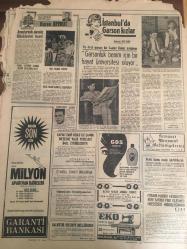 HÜRRİYET GAZETESİ 11 TEMMUZ 1966 YIL :19 SAYI :6536---Bu memlekette  ihtilal hastalıkları var --Yugoslavya da emlak olan 6 bin kişi paralarını alıyor --Af Tasarısı Bugün Meclis te Görüşülüyor ---Sunay ,gezi  ihbarlarını  anlattı ---Alman Dışişleri Bakanı Geldi ----7,5 milyon lira basan Kalpazan  şebekesinin  nihayet  kökü kazındı --Radyo Programları --Garsonluk benim için  bir hayat üniversitesi oluyor --Brezilya takımı favori  gösterildi --İngiltere ile Uruguay  oynuyor ---Beşiktaş ın rakibi :Hollanda Şampiyonu ---Müslümanlık siyasi gayeler için  basamak  yapılmamalı -- Masum  yüzlü katil  Jürgen , mahzende ırzına geçtiği dört  erkek çocuğunun başlarını  taşla ezerek  öldürmüştü ---Kraliçelik tacını çıkarıp kasanın başına oturdu ---Gelin damat nikahtan sonra hastaneye koşup  ölüm döşeğindeki  yaşlı babalarının elini  öptü ----