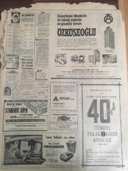 HÜRRİYET GAZETESİ 11 TEMMUZ 1966 YIL :19 SAYI :6536---Bu memlekette  ihtilal hastalıkları var --Yugoslavya da emlak olan 6 bin kişi paralarını alıyor --Af Tasarısı Bugün Meclis te Görüşülüyor ---Sunay ,gezi  ihbarlarını  anlattı ---Alman Dışişleri Bakanı Geldi ----7,5 milyon lira basan Kalpazan  şebekesinin  nihayet  kökü kazındı --Radyo Programları --Garsonluk benim için  bir hayat üniversitesi oluyor --Brezilya takımı favori  gösterildi --İngiltere ile Uruguay  oynuyor ---Beşiktaş ın rakibi :Hollanda Şampiyonu ---Müslümanlık siyasi gayeler için  basamak  yapılmamalı -- Masum  yüzlü katil  Jürgen , mahzende ırzına geçtiği dört  erkek çocuğunun başlarını  taşla ezerek  öldürmüştü ---Kraliçelik tacını çıkarıp kasanın başına oturdu ---Gelin damat nikahtan sonra hastaneye koşup  ölüm döşeğindeki  yaşlı babalarının elini  öptü ----