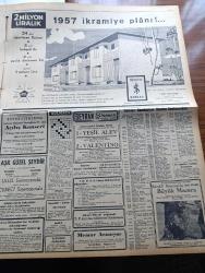 Zafer Gazetesi - 7 Ocak 1957 - Demokrat Parti'nin Yıldönümü 7 Ocak 1946 7 Ocak 1957 - Demokrat Parti'nin Kuruluş Hikayesi - Demokrat Parti Büyük Kongreleri - Demokrat Parti İktidara Geçtiği Günden Bugüne Kadar Ne Oldu - Adnan Menderes - Celal Bayar - Sıtkı Yırcalı - Fuad Köprülü - Atıf Benderlioğlu - Kıbrıs'a Dair Son Ve Kati Türk Teklifini Karşında Yunanistan Tam Bir Kararsızlık İçinde - Sovyetler Macaristan'dan Çıkmıyorlar - Meclis Reisi Refik Koraltan Silifke Ve Mut'u Ziyaret Etti - Irak'ın Ordu Günü Merasimle Kutlandı - İspanya Hükümeti Ethem Menderes İle Feridun Cemal Erkin'e Nişan Verecek - Seyfi Cenap Berksoy Güreş Federasyonu Reisi Oldu - Federasyon Kupası Finali Beşiktaş Beykoz'u Farklı Yendi - Özlediğim Kadın Yazan Mükerrem Kâmil Su Yazı Dizisi - Galatasaray 3 İzmirspor 0 - Fenerbahçe 2 Milli Mensucat 2 - Ürdün İsrail Hududunda Bir Demiryolu Uçuruldu - Adalet Bozuk Güneşspor'u Yendi - Orhan Seyfi Orhon Köşe Yazısı - Radyo - Hikmet Münir