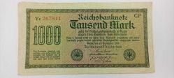 Koleksiyonluk Alman 1922 1000 Mark