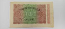 Koleksiyonluk Alman 1923 20000 Mark