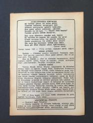 10 NİSAN 1987 -TAKVİM YAPRAĞI-DOĞUM GÜNÜ HEDİYESİ-BÜYÜK SAATLİ MAARİF TAKVİMİ,FEVZİ ÇAKMAKIN FEVATI 1950,TÜRKİYEDE POLİS TEŞKİLATININ KURULDUĞU GÜN 1845,DUMLUPINARDA ŞİİRİNDEN,NİSAN AYINDA,VOLTAİRE DEN