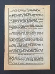 21 MAYIS 1987 -TAKVİM YAPRAĞI-DOĞUM GÜNÜ HEDİYESİ-BÜYÜK SAATLİ MAARİF TAKVİMİ,ÜLKER FIRTINASI,GÜNEŞİN İKİZLER BURCUNA GİRMESİ,İFTAR,SAĞIRLIĞIN ZEVKLERİ,İKİZLER BURCUNDA DOĞANLARIN TALİHİ,YAŞAMA USTALIĞI