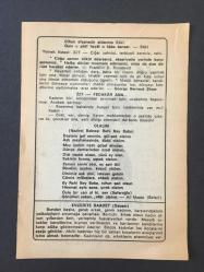 23 KASIM 1987 -TAKVİM YAPRAĞI-DOĞUM GÜNÜ HEDİYESİ-BÜYÜK SAATLİ MAARİF TAKVİMİ,HAVSANIN KURTULUŞU 1922,FEDAKAR ANA,OLALIM,EVLİLİKTE SAADET