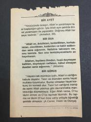 20 EKİM 1991  -TAKVİM YAPRAĞI-DOĞUM GÜNÜ HEDİYESİ-DİYANET TAKVİMİ,NAVARİN SAVAŞI 1827,BİR AYET,BİR DUA,BİR GÖRÜŞ