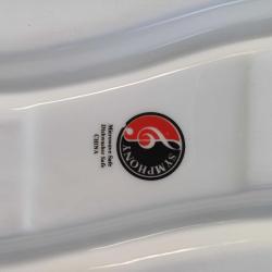 Porselen Sunumluk Beyaz