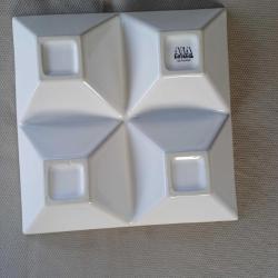 Alman Porselen Çerezlik,Sunum Tabağı Beyaz