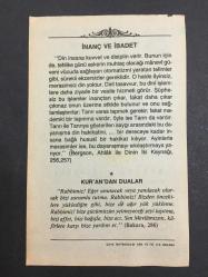 13 ARALIK 1991  -TAKVİM YAPRAĞI-DOĞUM GÜNÜ HEDİYESİ-DİYANET TAKVİMİ,İNANÇ VE İBADET,KUR AN DAN DUALAR