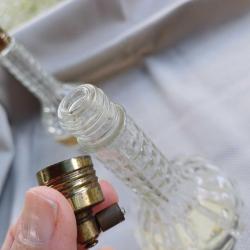 Eski Rolex Parfüm Şişesi,Vintage,2 adet