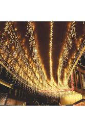 3 METRE 20 CM 16 DALLI SAÇAK PERDE LED IŞIK 16 DALLI SAÇAK LED IŞIK GÜN IŞIĞI SALKIM LED IŞIK MODLU