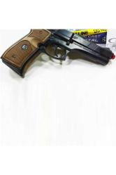 VIPÖZEL KALİTE METAL POLİS TABANCASI METAL KAPSÜL TABANCASI 8Lİ KAPSÜL OYUNCAK TABANCA METAL TABANCA