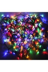 Renkli Led Işık 100 Led 4 Metre Pirinç Led Işık Renkli Led Işık Yılbaşı Ağacı Işığı Pirinç Led Dekor