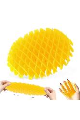 YENİ NESİL SARI SOLUCAN STRES OYUNCAĞI TOP ANAHTARLIKLI MODEL 2 ÖZELLİKLİ VIP NEW YELLOW FIDGET WORM