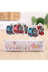 VIP THOMAS BIRTHDAY CANDLE THOMAS PASTA MUMU 5 ADET THOMAS DOĞUM GÜNÜ MUMU THOMAS DOĞUM GÜNÜ MUMLARI