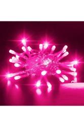 13 METRE PEMBE ULTRA CANLI NET IŞIK PEMBE LED IŞIK SABİT YANAR FİŞLİ 220 VOLT YILBAŞI AĞACI IŞIĞI